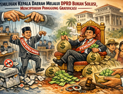 Wacana Pemilihan Kepala Daerah Melalui DPRD Bukan Solusi, Justru Membuka Panggung Gratifikasi