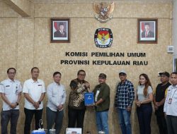 DPW Prima Kepri Audiensi ke KPU Provinsi Kepri, Serahkan SK dan Bahas Tahapan Pemilu