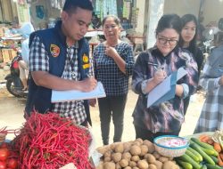 Jelang Imlek dan Ramadan, Satreskrim Polresta Deli Serdang Gencar Pantau Harga Bahan Pokok di Pasar Rakyat