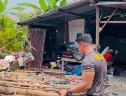 Brigpol Yohanes Dede Renovasi Rumah Nenek Pakis sebagai Wujud Kepedulian Sosial